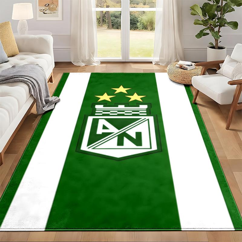 Atletico Nacional Carpet Door Mat for Living Room or Bedroom Protective Mat Under Chair Office Decoration Christmas Gift Birthday Present