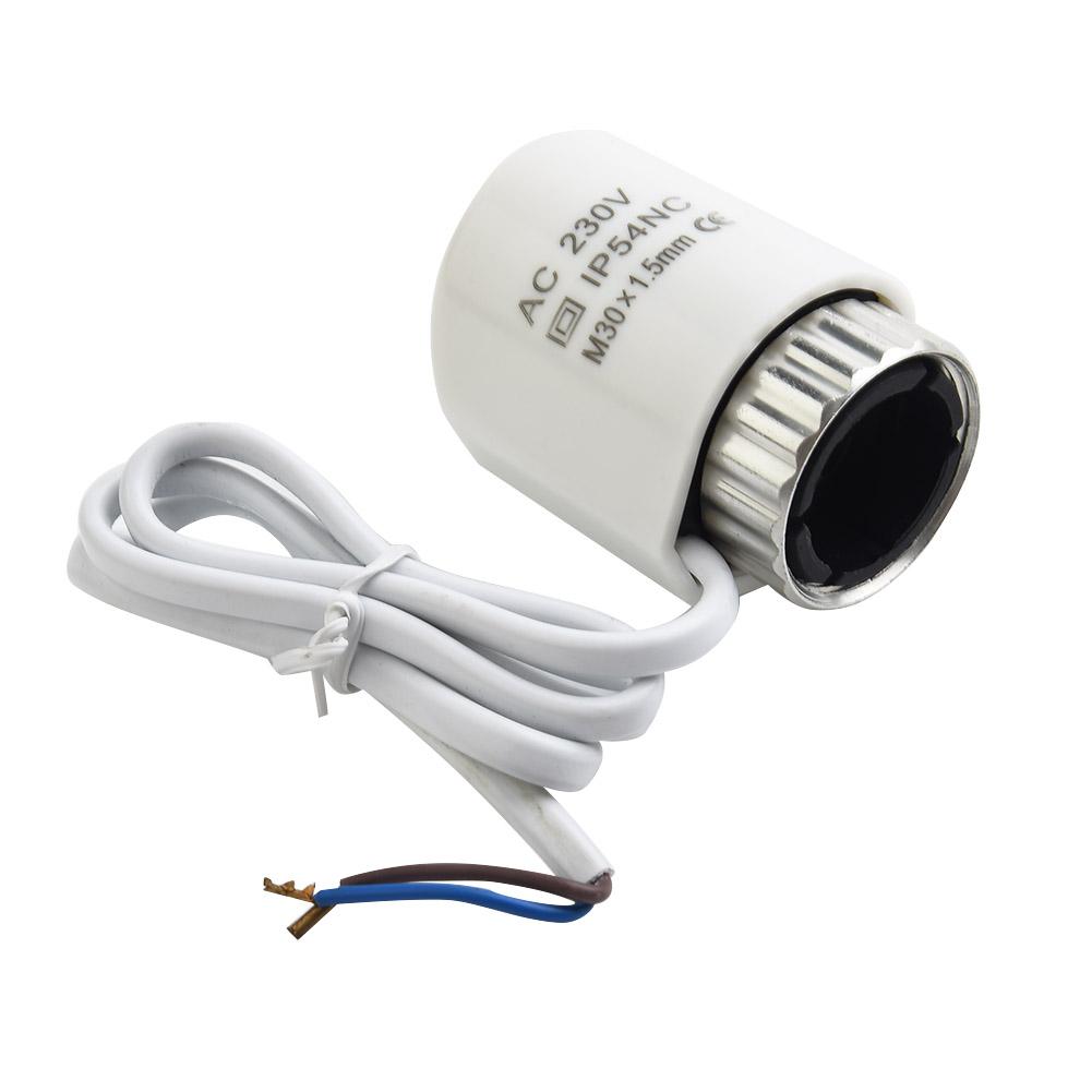 Head Thermal actuator Retardant PC 2 wire connection Controller Electric For Underfloor Heating Manifold High quality