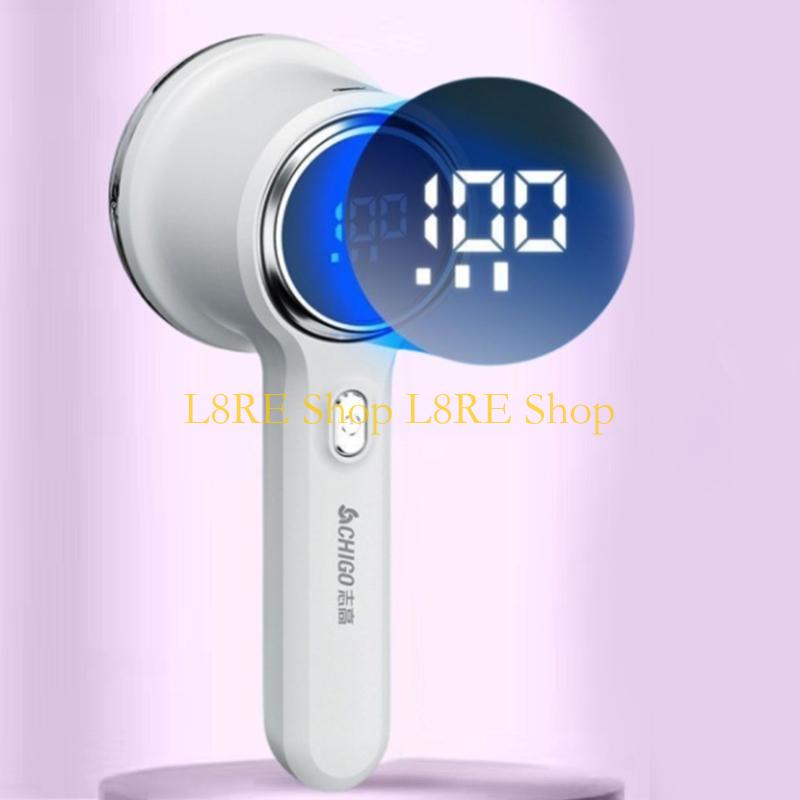 L8RE Electric Fluff Lints Removers USB Rechargable Fabric Grooming Tool with LED Display Electric Lints Removers for Clothing