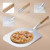 Aluminum Pizza Peel Long-Handled Kitchen Tool Heat-Resistant for Home Baking