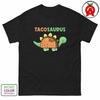 Tacosaurus T-Shirt, Dinosaur Graphic Shirt, Taco Classic TShirt, Food Humor Casual Top, Dinosaur Crew Neck Tee, Whimsical Unisex Shirt