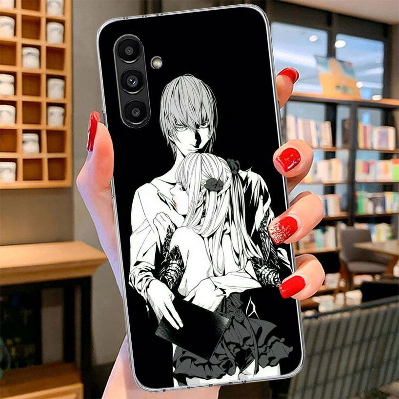 N-Note D-Death Anime Ryuk Phone Case For Samsung Galaxy A17 A37 A57 A16 A26 A36 A56 A15 A25 A35 A55 A14 A24 A34 A54 A13 A23 A33