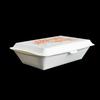 Disposable Rectangular Meal Prep Containers with Lids