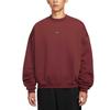 Sportswear French Terry Crew Neck Sweatshirt Men Burgundy IM5902-619