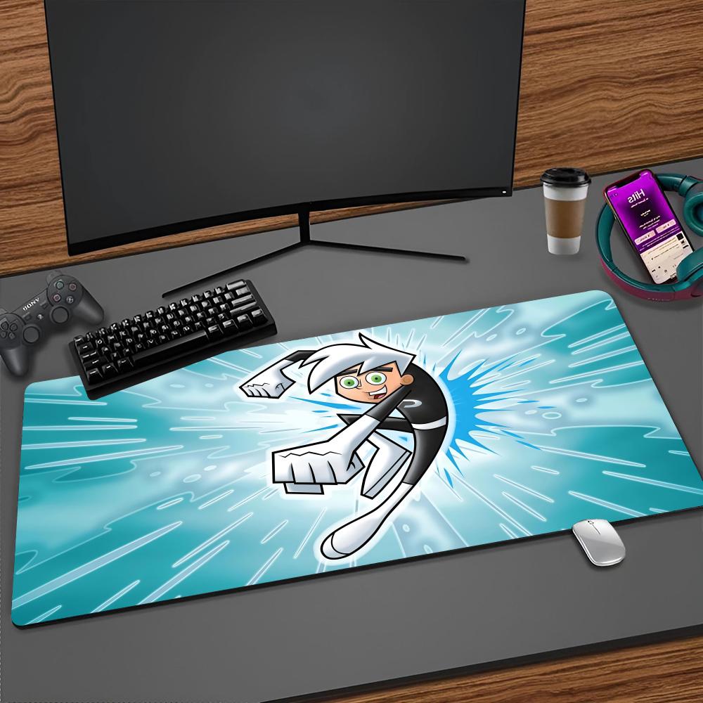 Danny Phantom Mouse Pad Cartoon Lockedge Large Gaming Pad Computer Gamer Keyboard Mat Desk Mousepad PC Desk Pad
