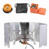 Camping Stove Portable Gas Stove  Outdoor Cooking Stove Camping Gas Stove Kit for Hiking Lightweight and Foldable