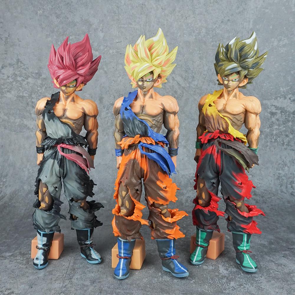 Dragon Ball Z Goku Pvc Action Figure With Manga Style Super Saiyan For Collectors And Display