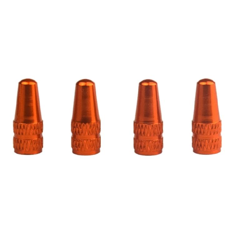 4Pcs Bike Aluminium Alloy Tire Valves Stem Covers Universal Bike Tire Caps