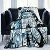 Shigaraki Collage Soft Warm Coral Fleece Flannel Blankets For Beds Plaid Blankets And Throws Sofa Cover Bedspread Grinch Blanket