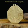 Pure Copper Tian Guan Ci Fu Bagua Mirror: Tai Chi Mountain Ghost Hanging Ornament