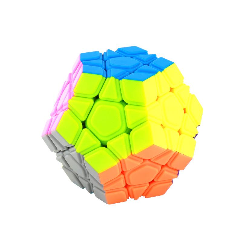 Charming Dragon Alien Magic Cube: Pyramid Skew Turn SQ Mirror Puzzle