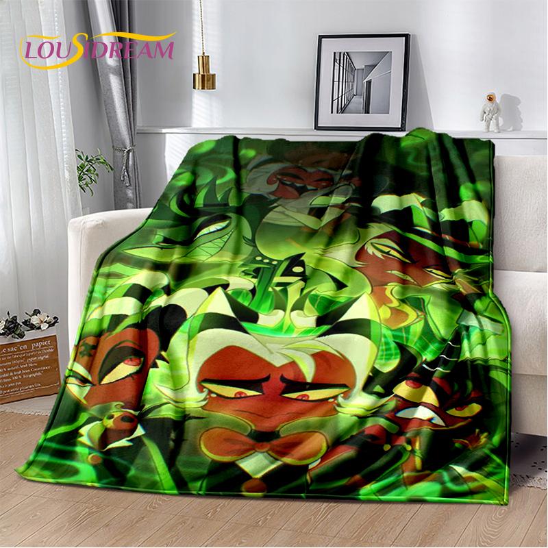 2025 H-Helluva Boss Blitzo Cartoon Soft Blanket,Soft Throw Blanket for Home Bedroom Bed Sofa Picnic Travel Cover Child Gift
