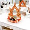 Hairpin Organizer Tray Jewelry Storage Tray, with Gothic Arch Pearlescent Design, Small Perfume And Lipstick Themed Organizer, for Rings Earrings