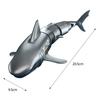 2.4GHz Remote Control Shark Toy Summer Outdoor Pool Lake Pond Bathtub Automatic Underwater Swimming RC Shark Boat Toy Boys Girls Christmas Gift
