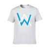 Luxurious Alan Walker Faded Cotton T-shirt With Classic O-neck For Men In Every Season