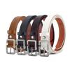Square Soft Faux Dress Waist Fashion PU Leather Women Belt for Jeans