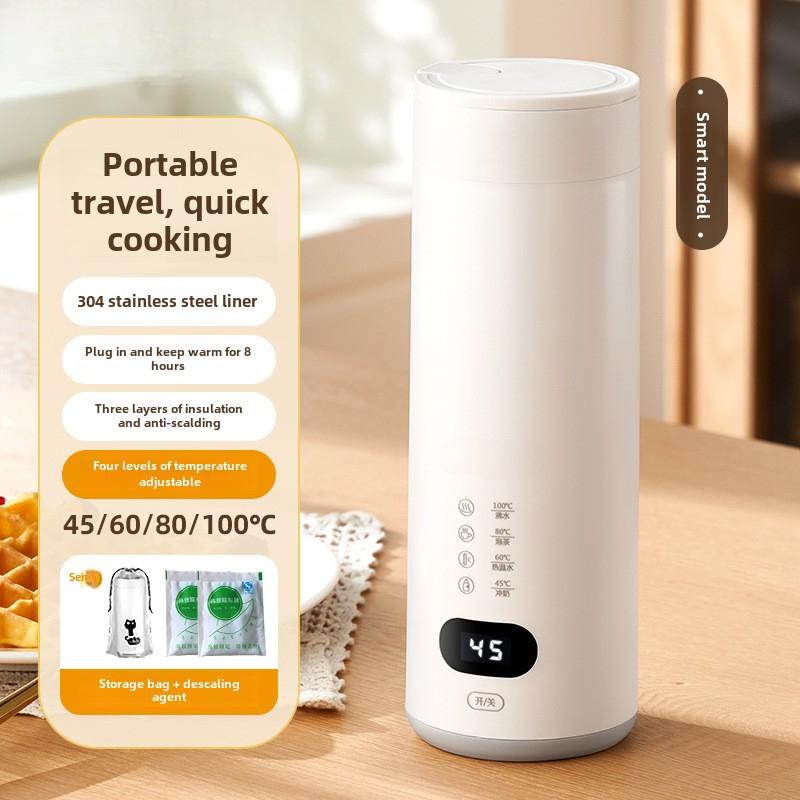 Portable Electric Travel Cup Small Heating for Office and Traveling Keep Water Hot Anytime Anywhere