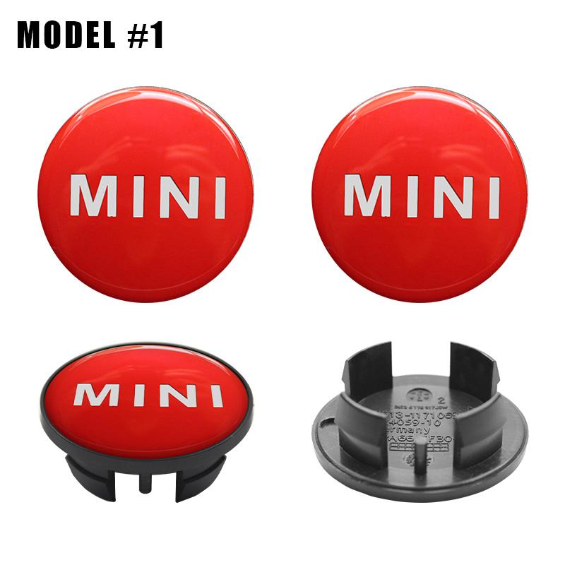 4Pc 54mm 52mm Car Wheel Center Cap Hub Covers Badge Stickers For Mini Cooper One JCW F54 F56 F60 R55 R56 R58 R60 R61 Accessories