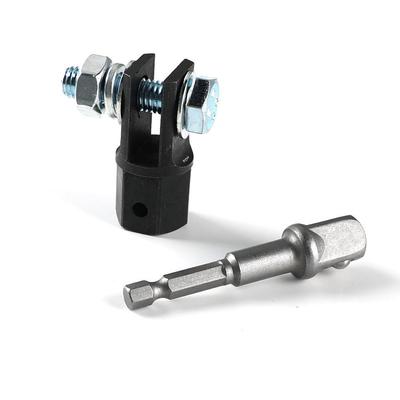 1/2 Inch Scissor Jack Adapter Chrome Steel Adapter Wrench Tool Automotive Jack Drill Adapter For Impact Drills Socket