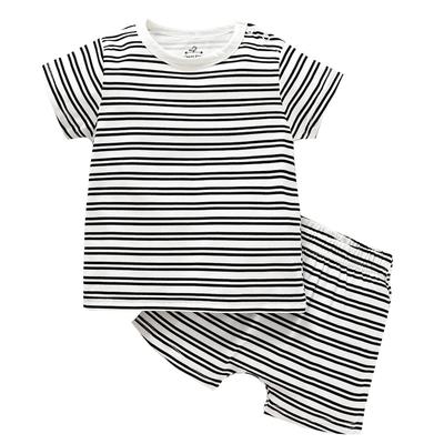 Dětské Chlapci a Dívky 2 Dílný Pokoj Dítě Novorozenec Měsíce [Dětské Hnízdo] Oblečení, Pyžama, Bavlna, Sada, Oblečení, Spodní prádlo, Košile, Kalhoty, Oblečení, Oblečení,