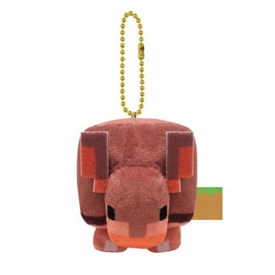 K Company Minecraft Ball Chain Mascot Armadillo MCT-BM8-AR H8.5 X W7 X D11.5cm