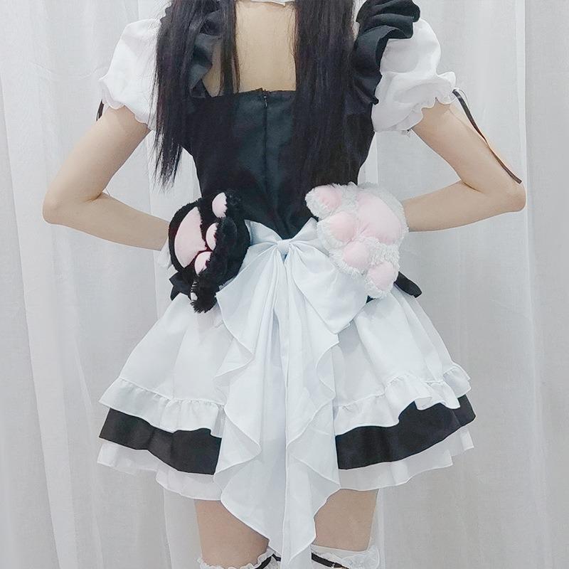 Cute Two-dimensional Dress Cotton Adult Female Anime Cosplay Clothing Maid
