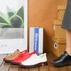 2026 New Spring Casual Women Shoes Platform Loafers  Lace Up Leather Flats Slip-On Mom Shoe