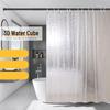 CHUSE Creative 3D Water Cube Shower Curtain
