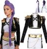 K POP Cosplay Costumes Kid Rumi Cosplay Costume Anime Teenager Girls Outfit Halloween Christmas Kpop Golden Black Suit