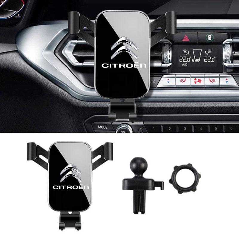 Auto Universal Phone Holder Air Vent Clip Mobile Support For Citroen C3 C4 X7 Xsara Picasso Crosser C-ELYSEE JUMPY NEMO VTS