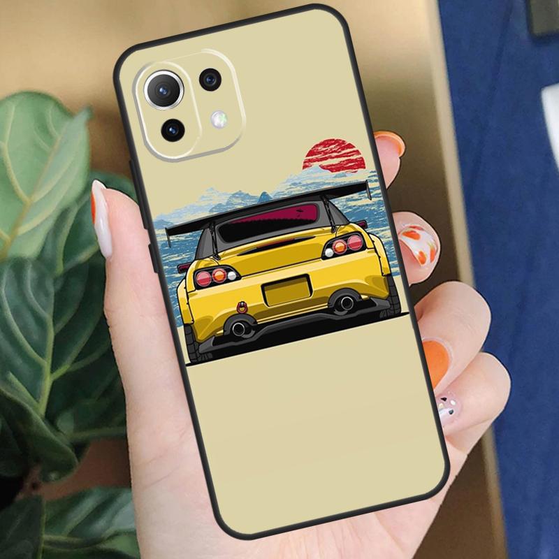 Japan JDM Car Case For Xiaomi 17 Pro Max 14 15 Ultra 13T 14T 15T Pro POCO F8 F7 F5 F6 X5 X6 X7 Pro Coque