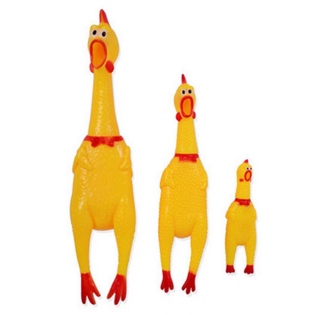 Squeaker Shrilling Screaming Chicken Slow Rising Vent Toy Stress Relieve Gift