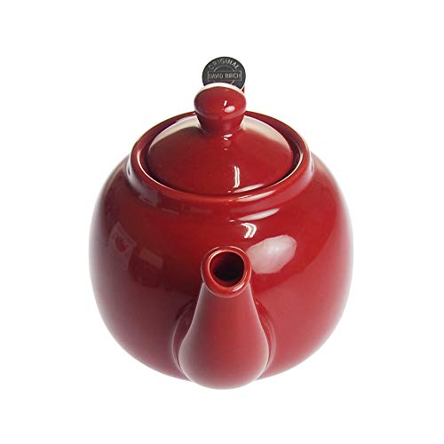 LONDON POTTERY Farmhouse Teapot, 2-Cup, Red, 580061