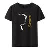 Camiseta Clásica Estampada Camarón De La Isla Retro Hombre Mujer Manga Corta Suelta Transpirable Camisetas Estilo Humor Moda Casual Tops