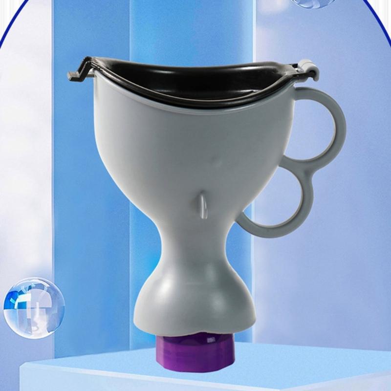 Wiederverwendbarer Urinal mit großem Fassungsvermögen, auslaufsicher, für Reisende, Camper, Notfallsituationen, leicht zu reinigen, hygienische Lösung