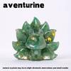 Crystal Macadam Gumming Resin Nine Tailed Fox Loveliness Animal Household Supplies Aquarium Decoration
