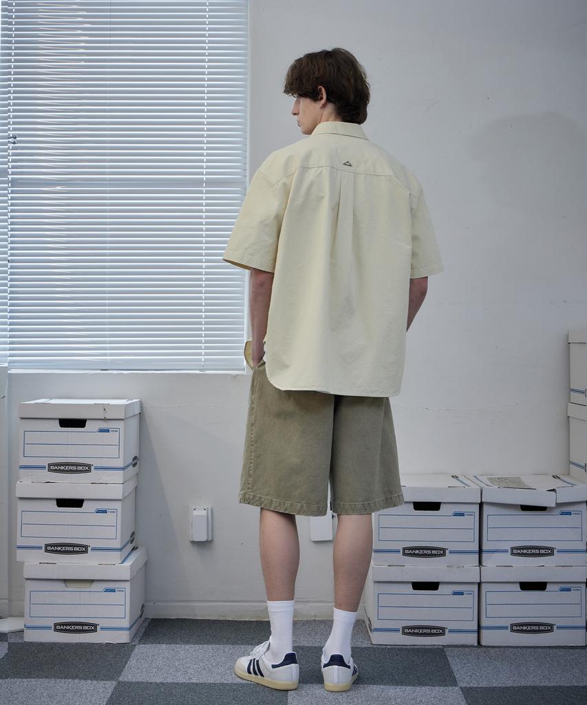 Ahidu Signature Balance Frame Short Sleeve_Ivory