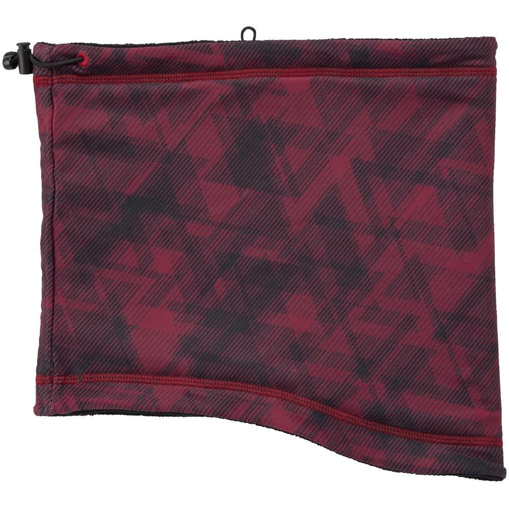 Mizuno Cache-cou réversible pour le froid Noir x Taille Unique Entraînement, Météo, 32JY2700, Rouge,