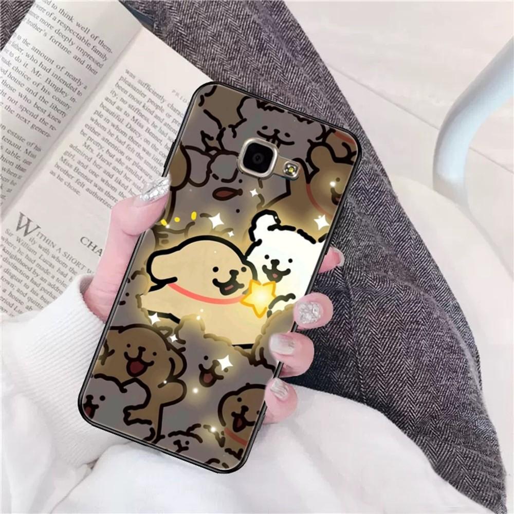 Line štěně maltézský roztomilý Pouzdro na telefon Pro Samsung A 13 21 30 31 32 51 52 53 70 pro Huawei Honor 50 60 70 pro OPPO vivo