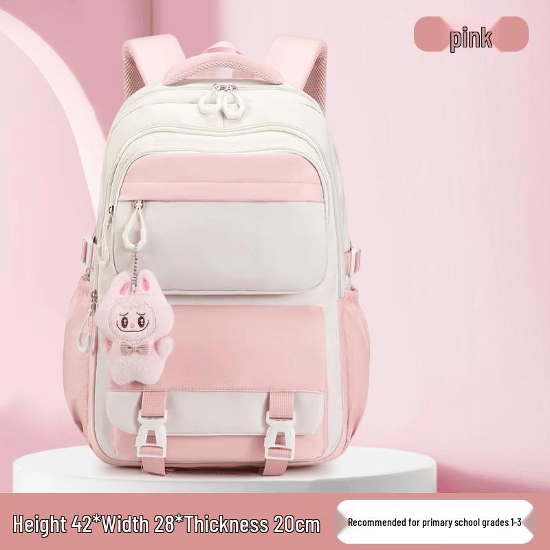 DCLOUD Contrast Color Student Backpack