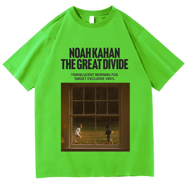 

2026 Noah Kahan The Great Divide TShirt Vintage Casual Streetwear VFashion Unisex Pure Cotton Fans Top Tees Graphic Short Sleeve S