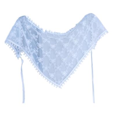 Mädchen Spitze Bandana Balletcore Kopftuch Besticktes Bandana Haartuch Kopfbedeckung Turban Balletcore Foto Requisiten
