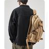 Muqiu Men's Denim Jacket | American-Style Casual Solid Color, Loose Fit, All-Match Top