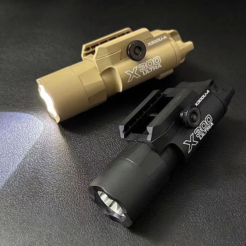 MultiFunctional X300U Scout Light Gun Light Lanterna Rifle Strobe Flashlight Fit 20mm Rail Airsoft Hanging FlashlightHunting