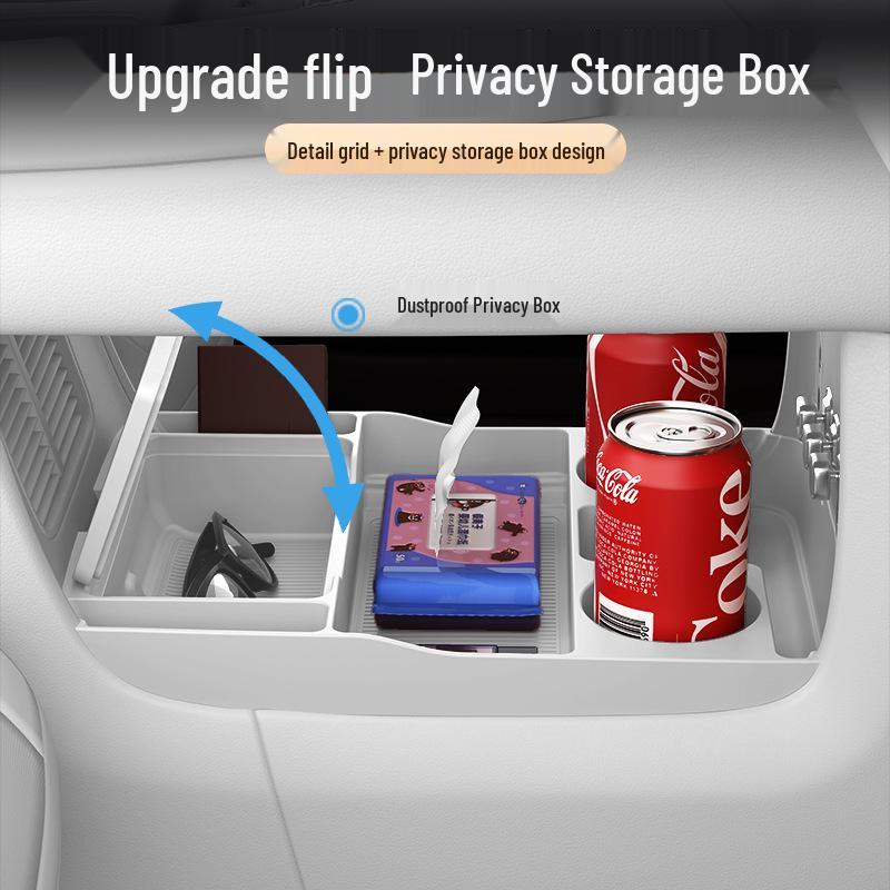 Fits 26 Models: Leapmotor D19 Console Storage Box & Glasses Holder Car Accessories.