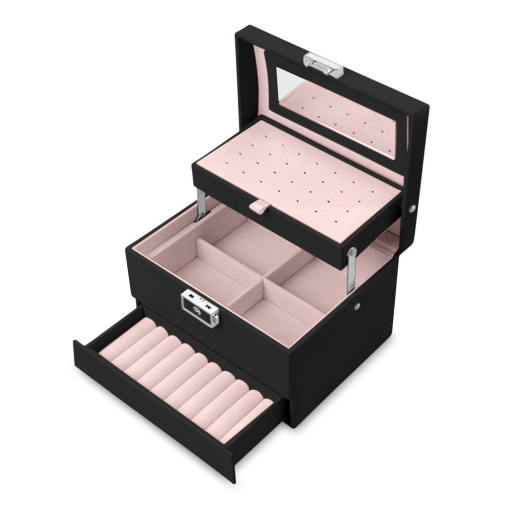 Jewelry Box Ms-704 Massido - Black