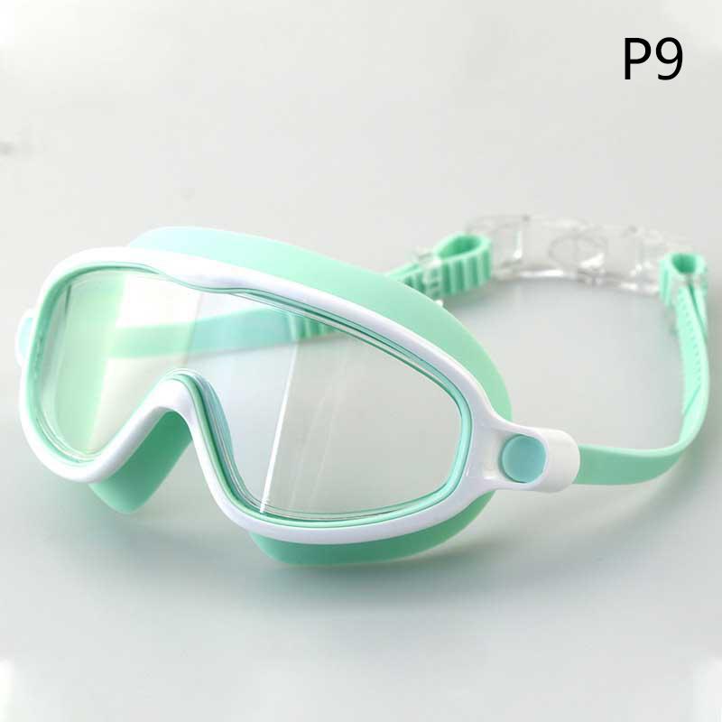 Child Kids Swimming Goggles Waterproof Anti-Fog Hd Girl Boy Large Frame Transparent Swimming Glasses Swimming Accessories