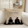Music Stereophonics Cushion Cover Pillowcase Set Pcs X X Breathable Washable Sofa Cushion Cover