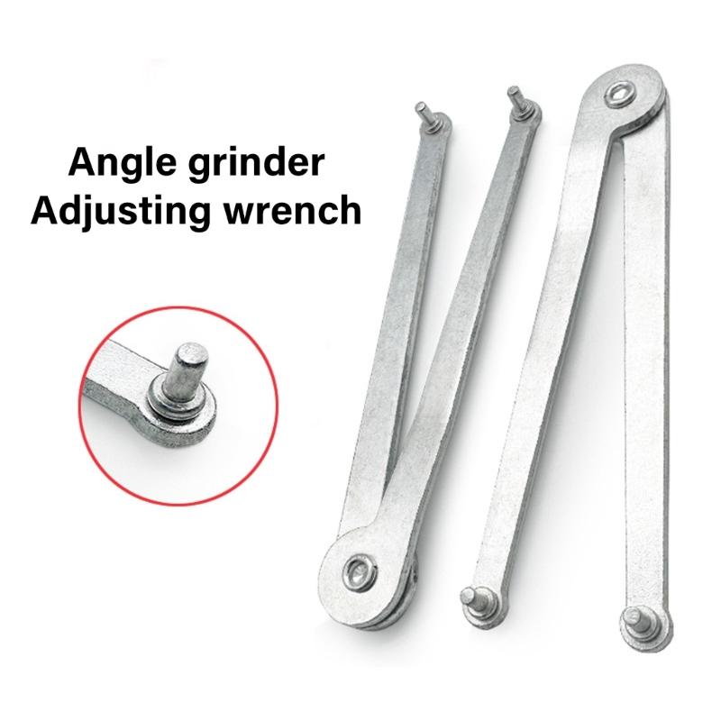 MultiPurpose Steel Grinder Machine Wrench Angle Grinder Wrench With 180°Rotation Capacity For Machinery Adjustments