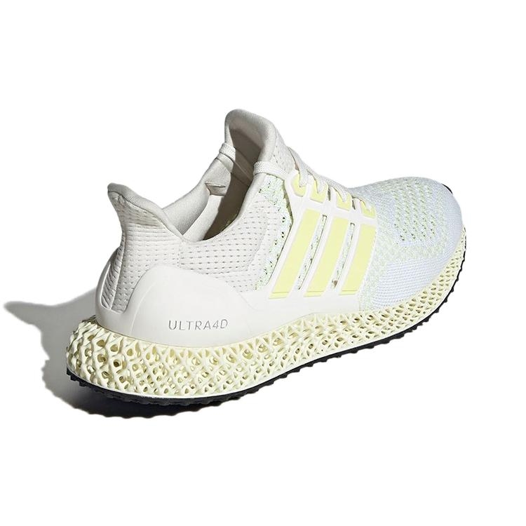 New Adidas Ultra 4D Core White Almost Lime GX6366